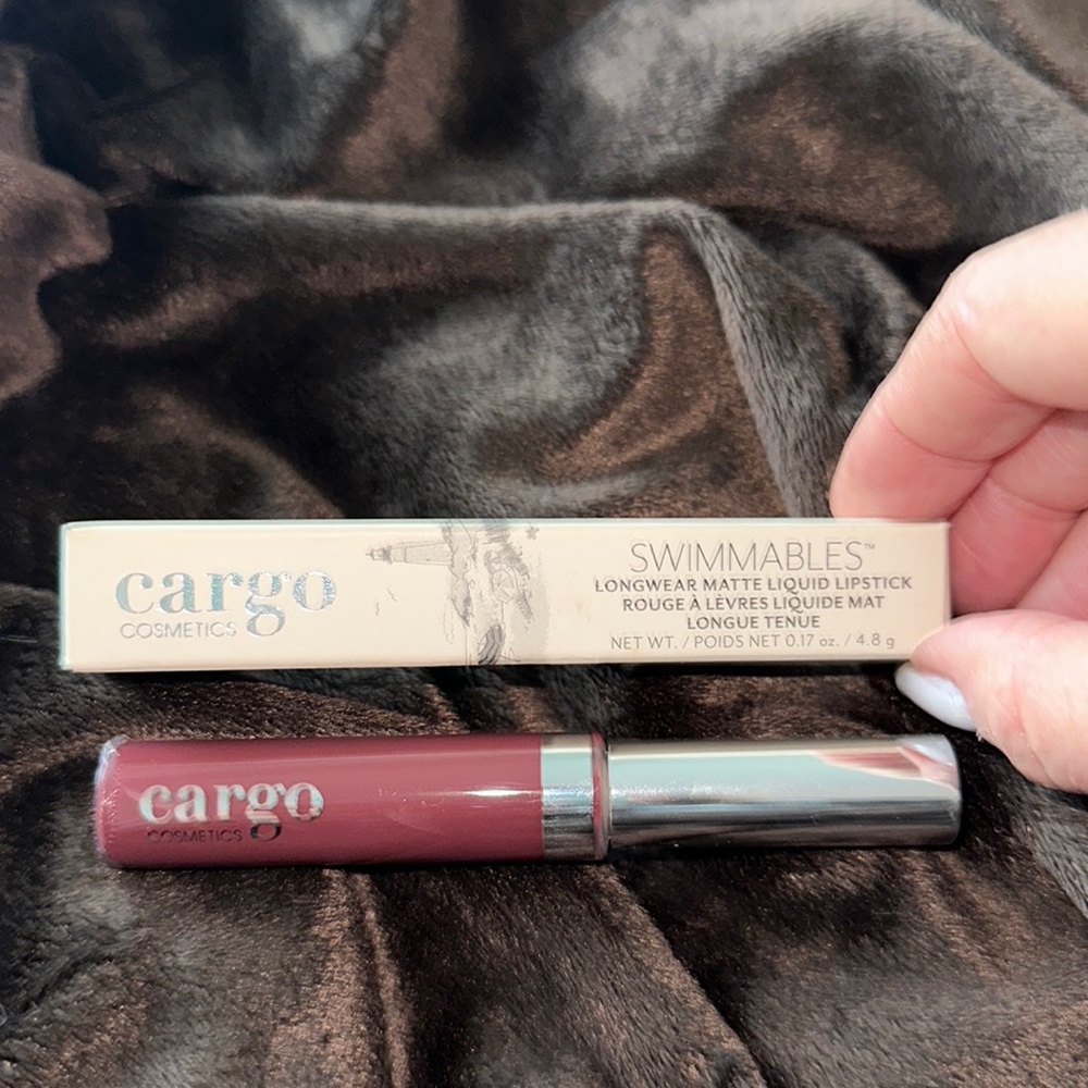 Cargo Cosmetics Swimmables Long Wear Matte Liquid Lipstick “Newport”